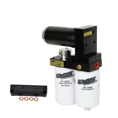 FASS Titanium 165GPH Lift Pump & Fleece Fuel Filter Bypass For 2010