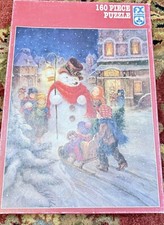 FX Schmid Puzzle Christmas Santa 160 Piece The Wonder Of Winter- Complete