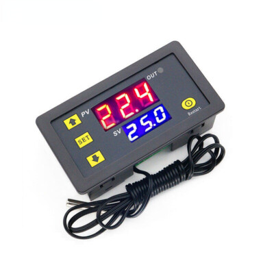 W3230 20A Digital Temperature Control LED Display Thermostat With Heat/Cooling