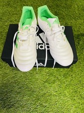 ADIDAS Mens Copa 19.4 Firm Ground Soccer Shoe - White Green