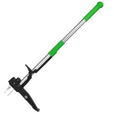 New 38.97in Aluminum Weed Puller Stand Up Weeder Tool for Lawn and Garden