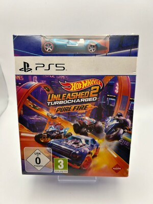 Hot Wheels Unleashed 2 Turbocharged Pure Fire Sony Playstation PS5 NEU&OVP