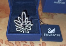 Swarovski 851836 - Anello Amarante Rodiato Taglia EU 55 - Nuovo con Scatola