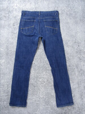UNknown brand jeans Mens 34x30 Skinny Denim Pants Dark Wash Casual