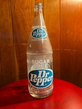 Collectable 32 OUNCE Sugar Free Dr. Pepper Bottle. Item 2
