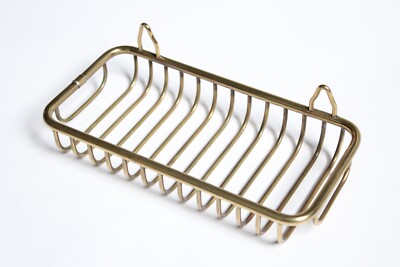 antique sponge soap comb holder | vtg deco bathroom victorian kitchen old soap