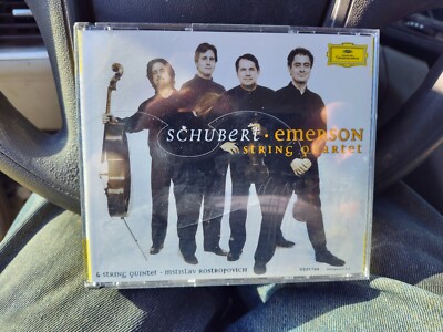 Schubert Emerson Late String Quartets, String Quintet (3-Discs, CD, 1998, BMG)