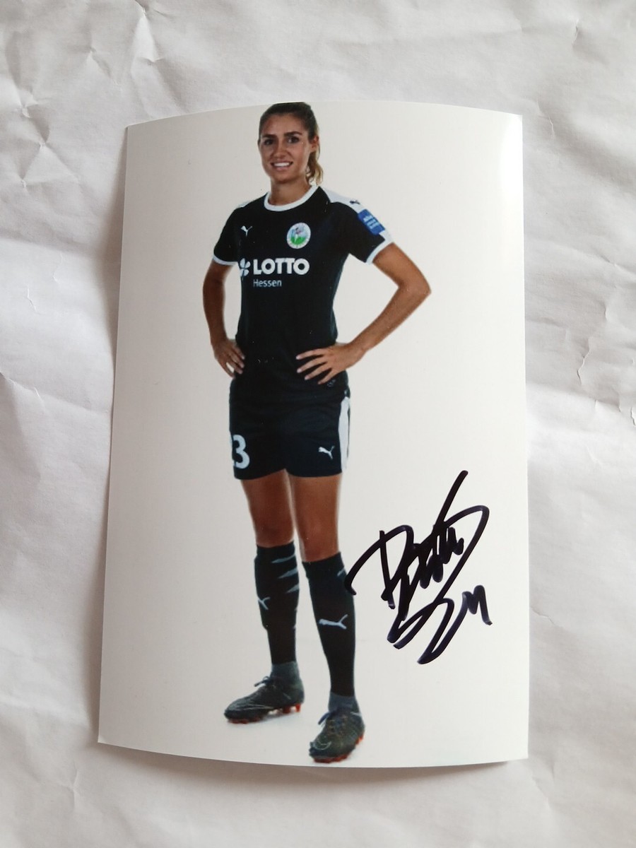 Signiertes Foto Bibiane Schulze Solano DFB Frauen NEU (2) | eBay
