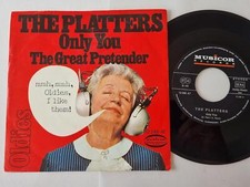 7" Single The Platters - Only you/ The great pretender Vinyl Germany