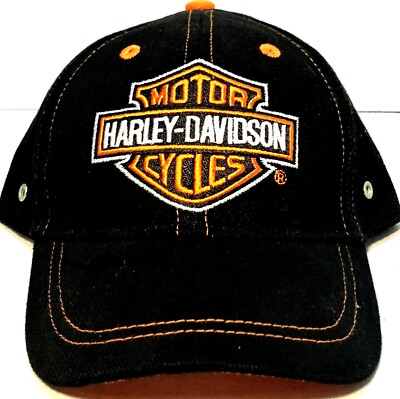 Harley Davidson  Infant Embroidered B & S Baseball Cap Hat