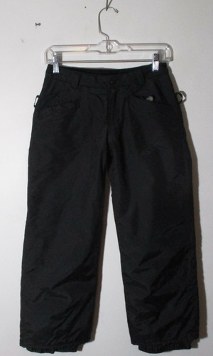 RAWIK Black 100% Nylon Insulated Snow & Ski Pants Boy's Size M NWOT