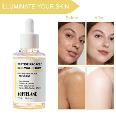 Peptide Propolis Renewal Serum | Peptide Complex, Propolis Extract, Ade nosine