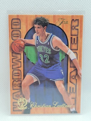 Christian Laettner 1995/96 Flair Basketball Hardwood Leader #16 NrMt