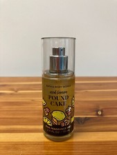 NEW BATH  BODY WORKS Iced Lemon Pound Cake Travel-Size Fragrance Mist 2.5 oz. 