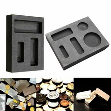 Graphite Ingot Melting Casting Refining Scrap Combo Mold For Gold Bar Round Coin