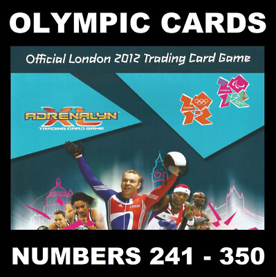 Panini Adrenalyn Olympics London 2012 Glitter Foil / Medal / Power-Up Cards