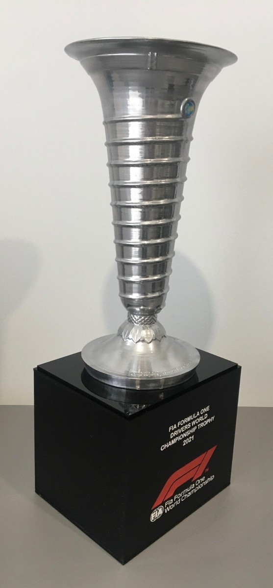 Max Verstappen 2021 World F1 Championship Replica Handmade Trophy