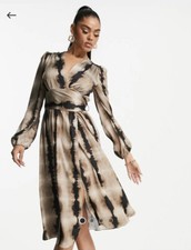 Liquorish Wrap Dress UK 8