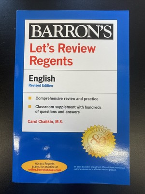 Let's Review Regents: English Revised Edition (Barron's New York Regents)