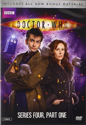 Doctor Who - Series 4 Pt1  David Tennant. Catherine Tate. New 2 Disc DVD-- BBC