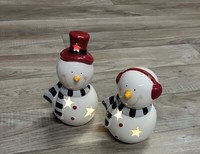 Schneemann Figuren Set Mit Licht, Deko, Winter, Formano, Weihnachtsdeko, Neu ⛄️