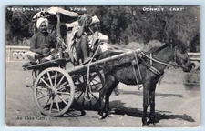 An Ekka Cart Donkey INDIA Postcard