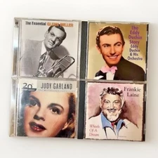 Oldies 4 CD LOT Glenn Miller Judy Garland Frankie Laine Eddy Duchin