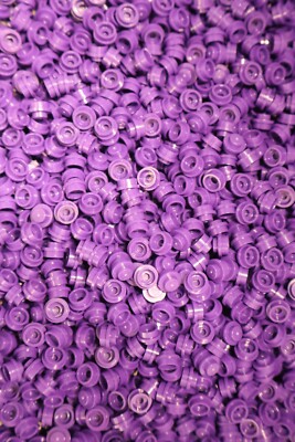 25 Lego Dark Purple 1x1 Rounded Stud, City inv 118 | eBay