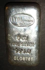 5 oz Italpreziosi Italian Silver Cast Bar .999 Fine with Serial # GL08788