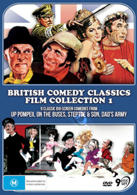 British Comedy Classics Film Collection 1 NEW PAL 9-DVD Set
