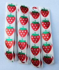 30 Red Strawberry Foil Stickers/Scrapbooking/...