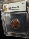 2025 Lincoln Shield Cent 1C ICG MS66 RD Philadelphia Last Year of Issue — photo 2
