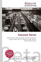 Lambert M. Surhone (U. A.) | Vacuum Servo | Taschenbuch | Englisch (2026)