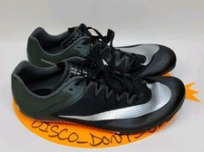 Nike Zoom Rival Sprint Track Shoes Spikes Men  s Size 5 Black Silver DC8753-001