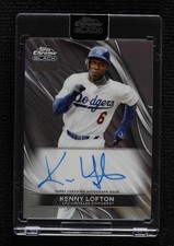 2024 Topps Chrome Black Auto Refractor /150 Kenny Lofton #CBA-KL Auto 18k3