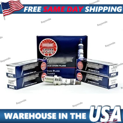 #ad Set of 4 Genuine NGK 6418 Iridium IX Spark Plugs BKR6EIX $31.41