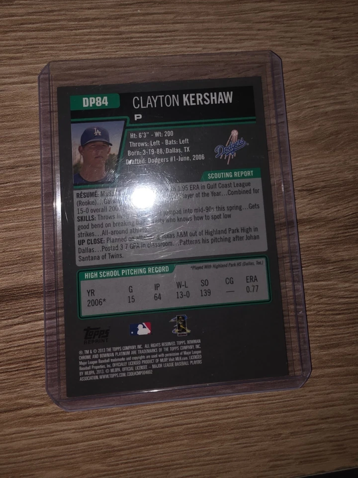 2013 Bowman - Multi-Product Insert Blue Sapphire 1st Bowman Card Reprints... - Image 2 of 2