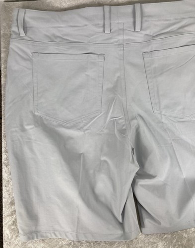 Pantalones Cortos de Golf Graham Luxe Cooper Performance Gris Para Hombre Talla 40 Nuevo con Etiquetas Precio de venta sugerido por el fabricante $100 - Imagen 8 de 9