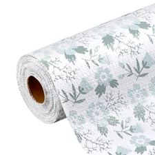 VEVOR Classic Floral Drawer and Shelf Liner for Kitchen Cabinet Non-Adhesive23FT