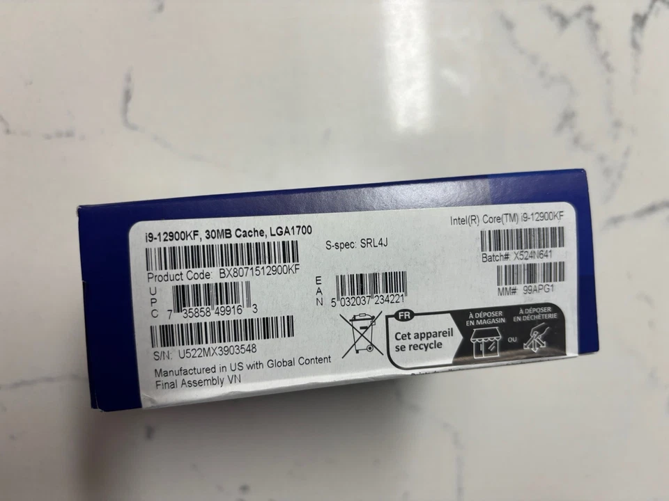 Intel Core i9-12900KF - 12th Gen Alder Lake 16-Core (8P+8E) 3.2GHz LGA CPU - Image 2 of 4