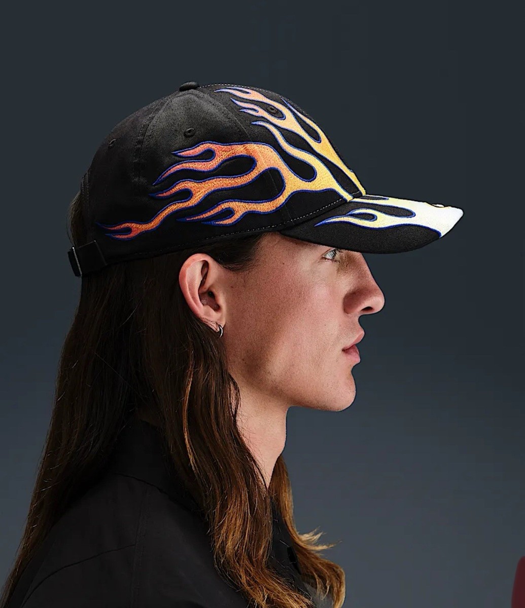 Nike Flame Cap Hat Black OG AirMax TN Size S/M HV6642-010 Ships