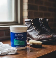 Cadillac Mink Oil for Leather Boots Shoes - Waterproof