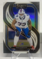 2024 Panini Select - Premier Level Dion Dawkins #152 White Prizm /35 Bills