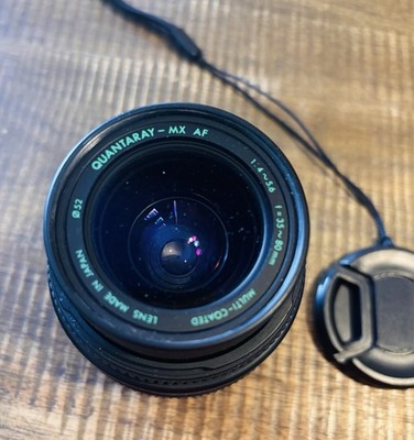 Quantaray MX AF 35-80mm f/4-5.6 Multi-Coated lens for camera autofocus systems