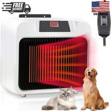 Dog House Heater with Smart Thermostat 300W/600W Chicken Coop Heater