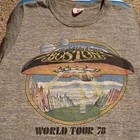 Vintage 1978 BOSTON Band Tour Shirt Capital Centre MD Deadstock NOS Soffe Small — photo 1