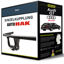 Starre Anhängerkupplung für AUDI Q7 01.2015-jetzt Typ 4MB/ 4MG Auto Hak NEU