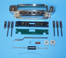 1949-50 Ford 51-52 Truck Zenith 0zf Radio Faceplate Bezel Knobs Restoration Lot
