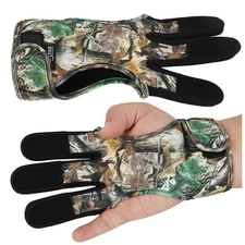 3 Finger Glove Diving Cloth Finger Guard Protector Gear Hunting Shooting Target