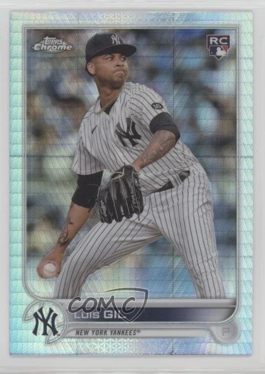 2022 Topps Chrome Sonic Prism Refractor Luis Gil #202 1hj7